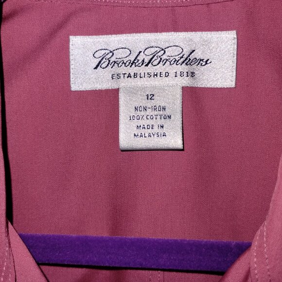 Brooks Brothers Light Rose Blouse - Picture 3 of 3